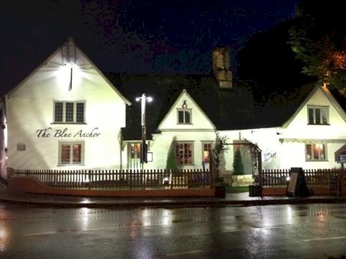 The Blue Anchor Hotell Feering Exteriör bild