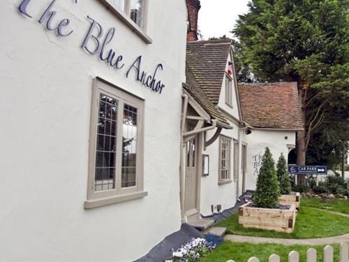The Blue Anchor Hotell Feering Exteriör bild